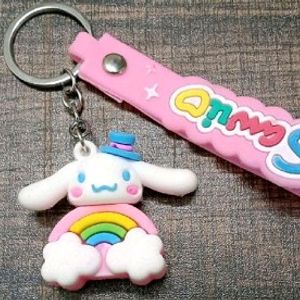 😍KAWAII SANRIO CINNAMONBALL+SPONGEBOB KEYCHAIN😍