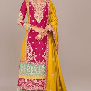 Beautiful Multicolour Kurta set