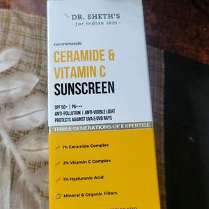 Dr Seth 80 G Vitamin Sunscreen New Sealed Big One