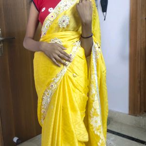 Heavy Work Saree