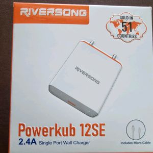 Riversong 7.5 Walt Charger With Micro USB V8