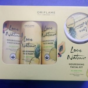 Organic Nourishing Facial Kit