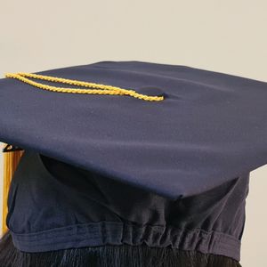 Graduation Gown + Cape + Hat with Tassel