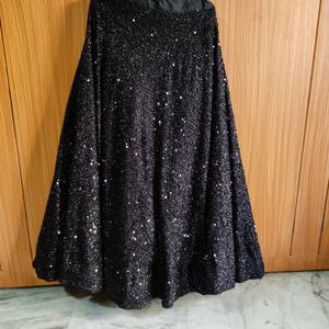 Black Gown Party Wear