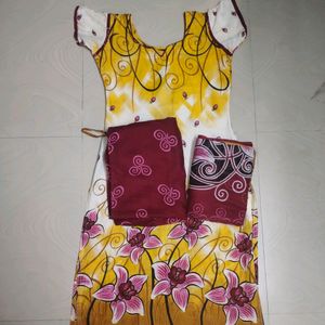 Cotton Kurta Set