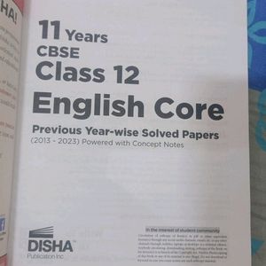 11 Years Cbse Class 12 English Solved Papers