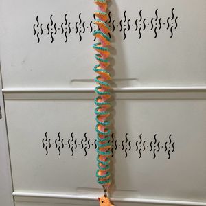 A Handmade Crochet Wind Spinner