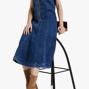 Denim Midi Dress