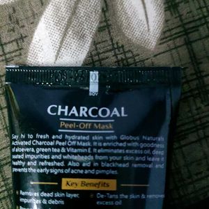 Globus Naturals Charcoal Peel Off Mask