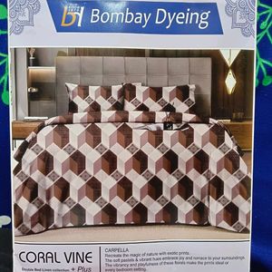 Bombay Dyeing Double Bedsheet - King Size