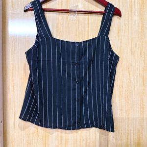 Xiao Black Stripe Top (Women's)