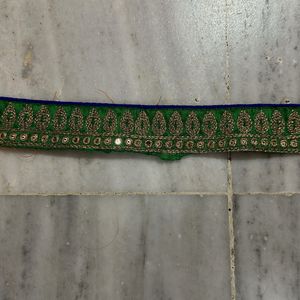 Green Zari Lace