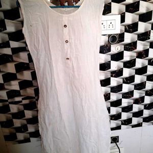 Cotton Kurta With Shrug