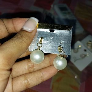 Korean Earrings Set Of 3