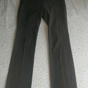 Straight Black Trousers