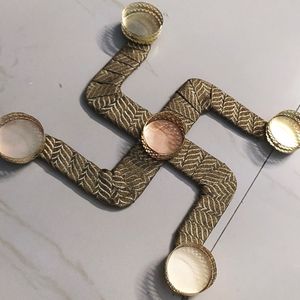 Swastik Tealight Candle Holder