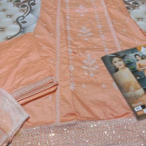 Chanderi Silk 3pc Set