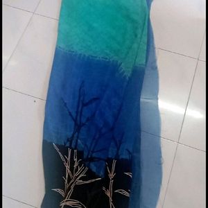 New Blue Saree