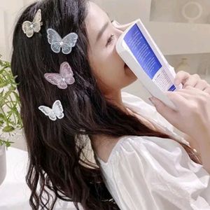 Artificial Butterfly Hair Clip (1piece)