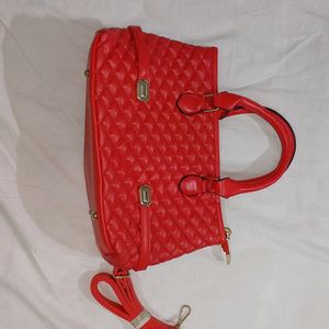 Red Handbag