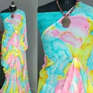 Multicolor Saree Blouse Pcs