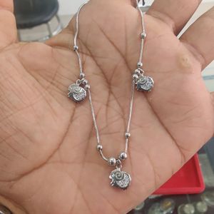 925 Sterling Silver Anklets Single Pair