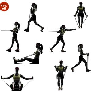 Sports Toning Tube Resistance Band .