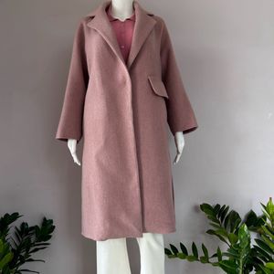 Pink Korean Overcoat