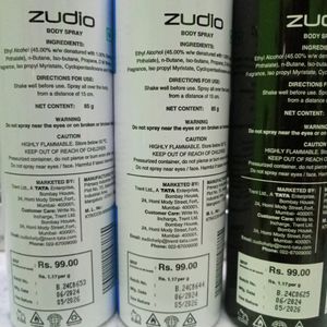 Zudio Body Spray