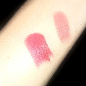 Combo Of MYGLAMN POSE Matte HD Lipstick and Peach