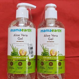 Pack Of 2 Mamaearth Aloe Vera Gel