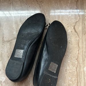 ALDO Leather Bellies Black