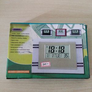 Brand New Jumbo LCD Clock