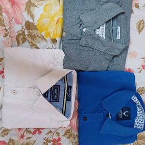 Combo Of 3 Branded Shirts M Size