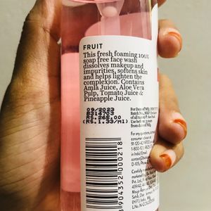 Boutique Fruit Brightning Face wash (200ml)