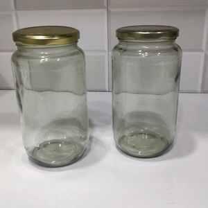 Beautiful Glass Jar