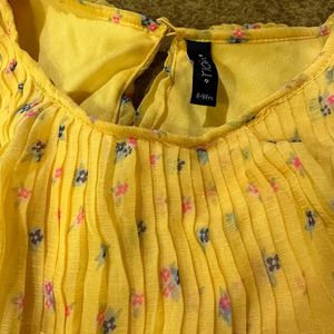 Beautiful Yellow Girls Dress