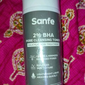 Sanfe 2% BHA Pore Cleansing Toner With Salicylic