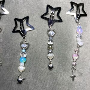 Star Clips Silver