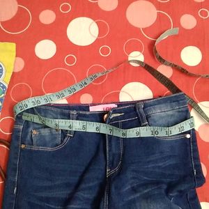 Girls Jeans 28 Waist 33 Length