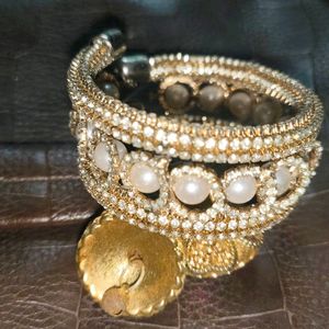 Stone And Latkan Bracelet