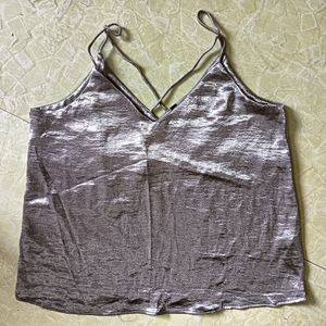 Grey Shiny Party Wear