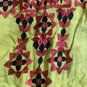 Beautiful Embroidery Kurti