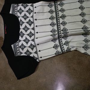 Beautiful Black and white kurta