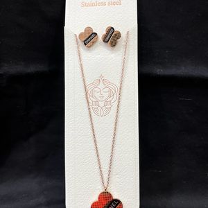 Necklace With Earrings