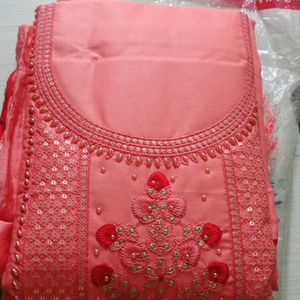 Suit material with dupatta