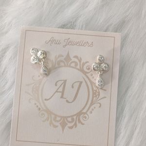 Pure Silver Earings For Women Nd Girls