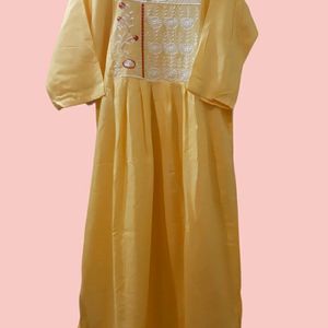 New 💥Nyracut Kurti Yellow