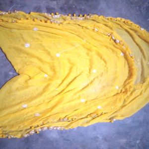 Yellow Dupatta