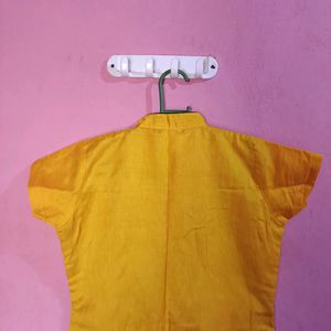 Beautiful Yellow Stylish Kurtha